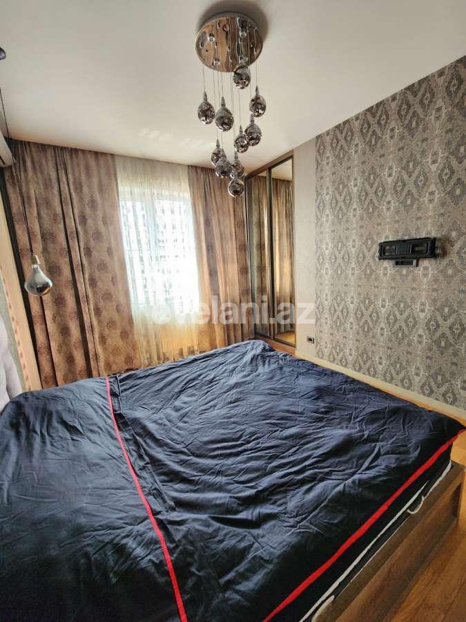 Rent, new building, 3 room, 115 m², Baku, Khatai r, Shah Ismail Khatai m.