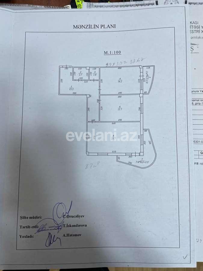 Satılır, yeni tikili, 3 otaqlı, 144.99 m², Bakı, Yasamal r, Elmlər Akademiyası m.