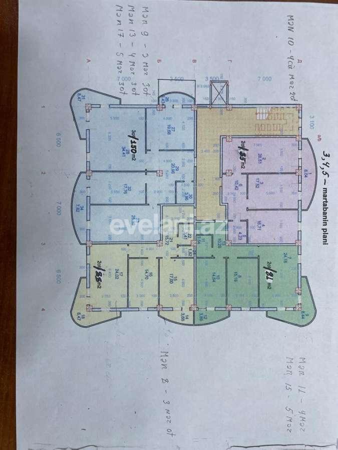 Satılır, yeni tikili, 3 otaqlı, 144.99 m², Bakı, Yasamal r, Elmlər Akademiyası m.