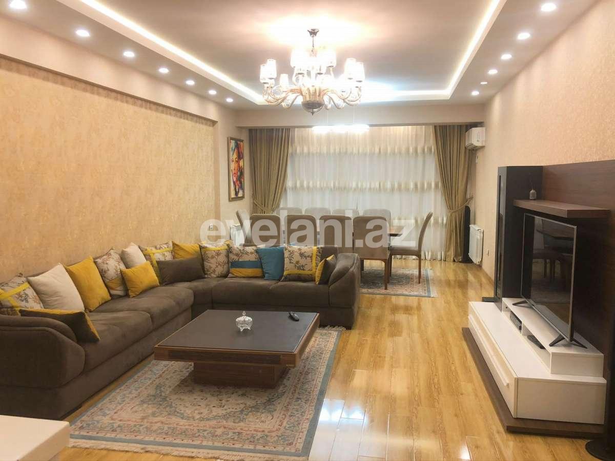Rent, new building, 3 room, 116 m², Baku, Khatai r, Shah Ismail Khatai m.