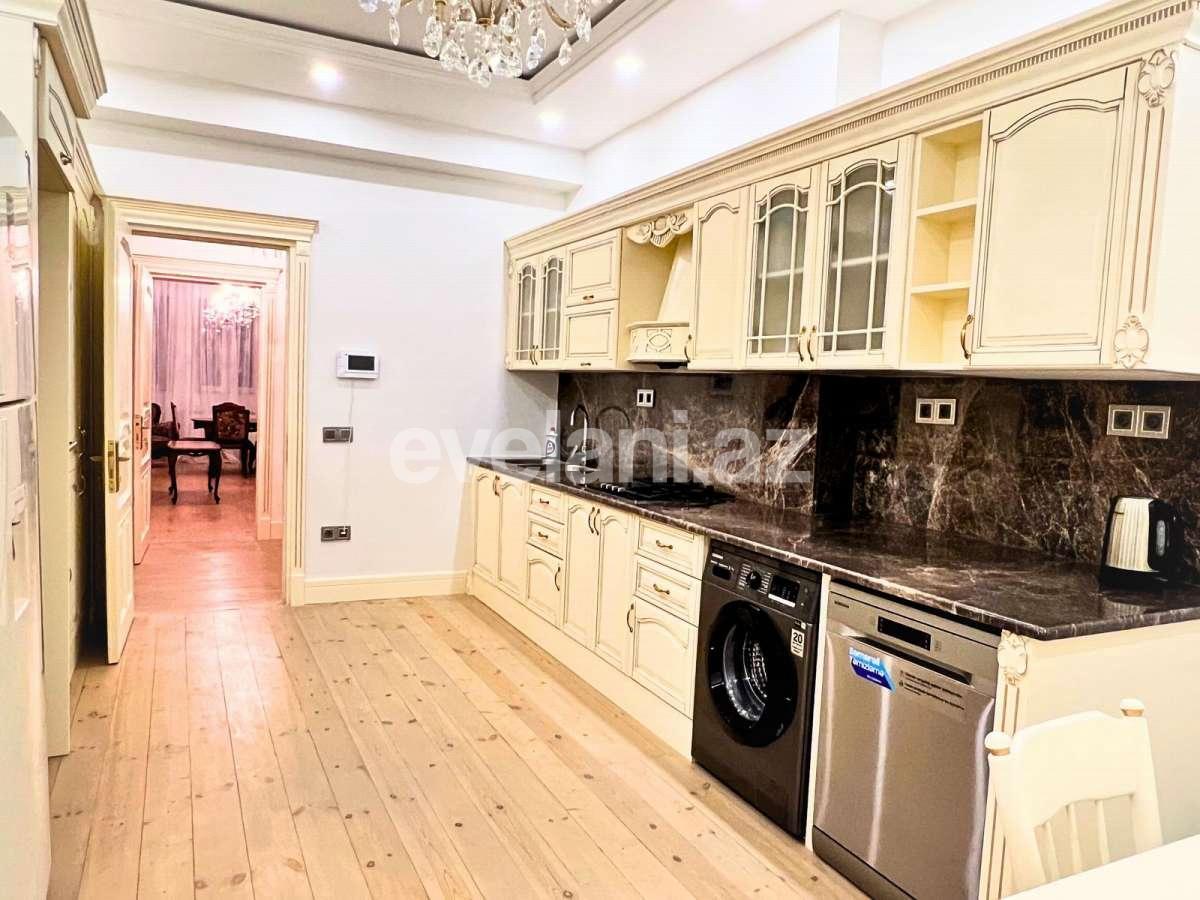 Rent, new building, 3 room, 125 m², Baku, Nasimi r, Ganjlik m.