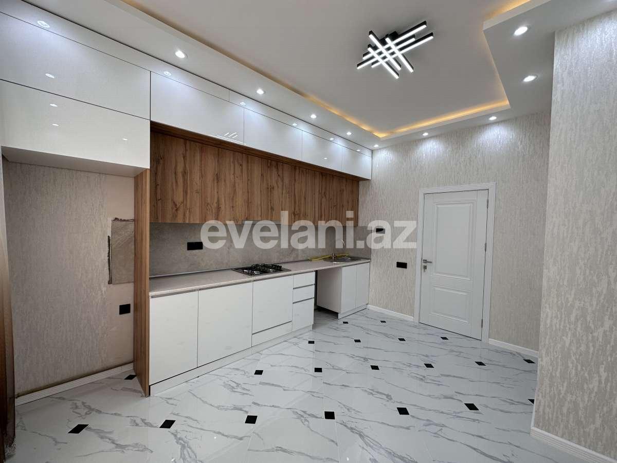 Sale, new building, 3 room, 124 m², Baku, Nizami r, 8-th kilometer d, Khalglar Doslugu m.