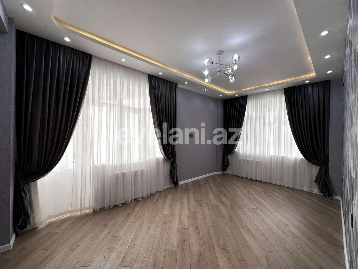 Sale, new building, 3 room, 124 m², Baku, Nizami r, 8-th kilometer d, Khalglar Doslugu m.