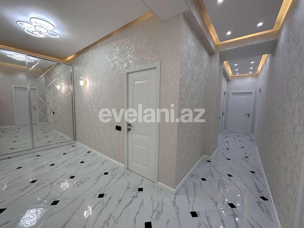 Sale, new building, 3 room, 124 m², Baku, Nizami r, 8-th kilometer d, Khalglar Doslugu m.