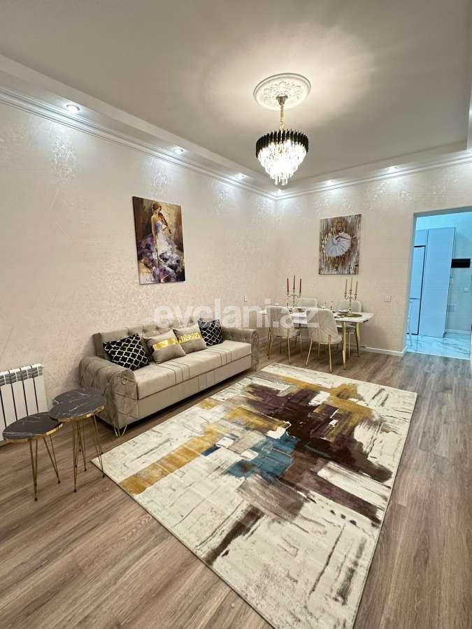 Rent, new building, 2 room, 57 m², Baku, Nasimi r.