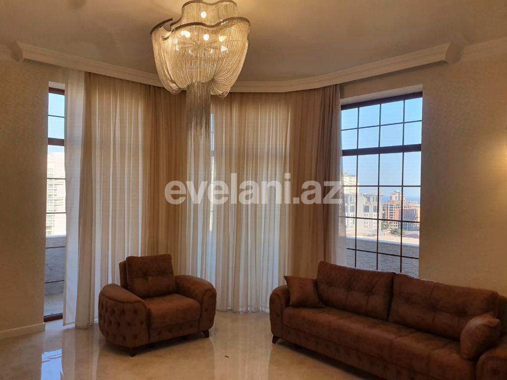 Kirayə verilir, yeni tikili, 5 otaqlı, 205 m², Bakı, Nəsimi r.