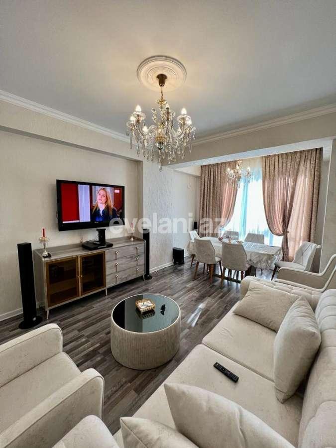 Sale, new building, 3 room, 120 m², Baku, Nasimi r, Ganjlik m.