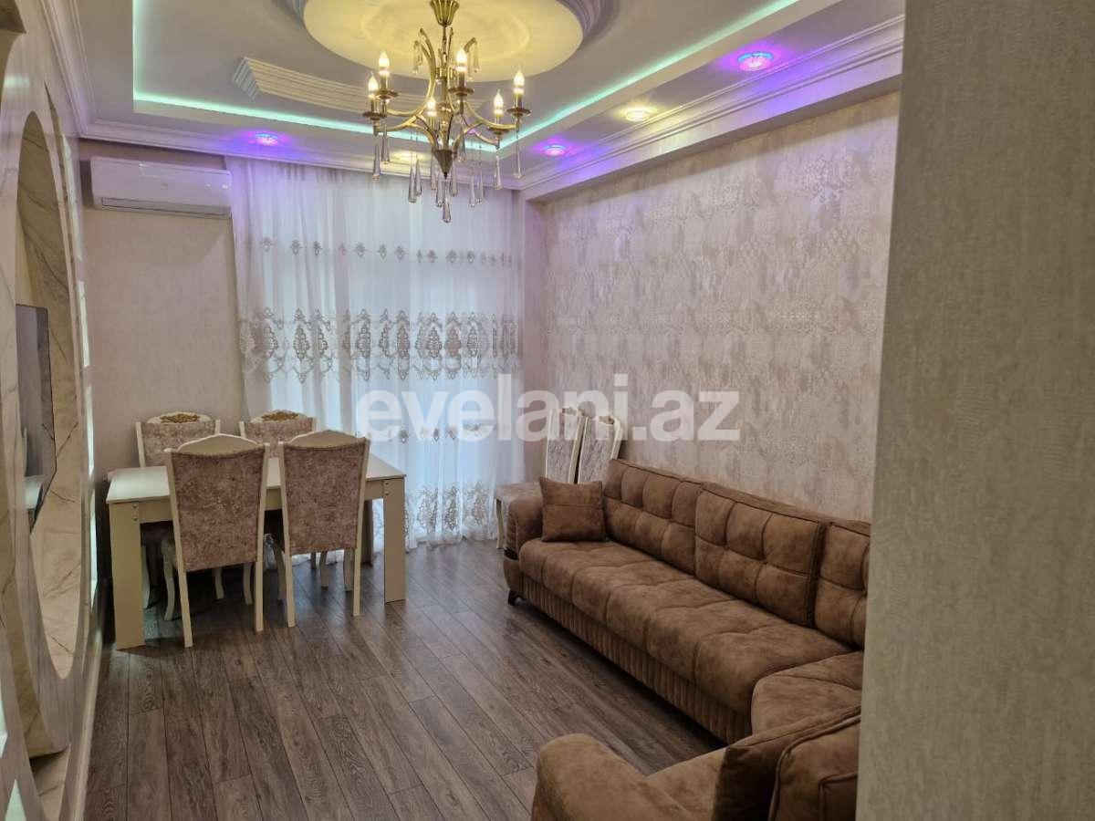 Rent, new building, 3 room, 76 m², Baku, Khatai r, White city d.