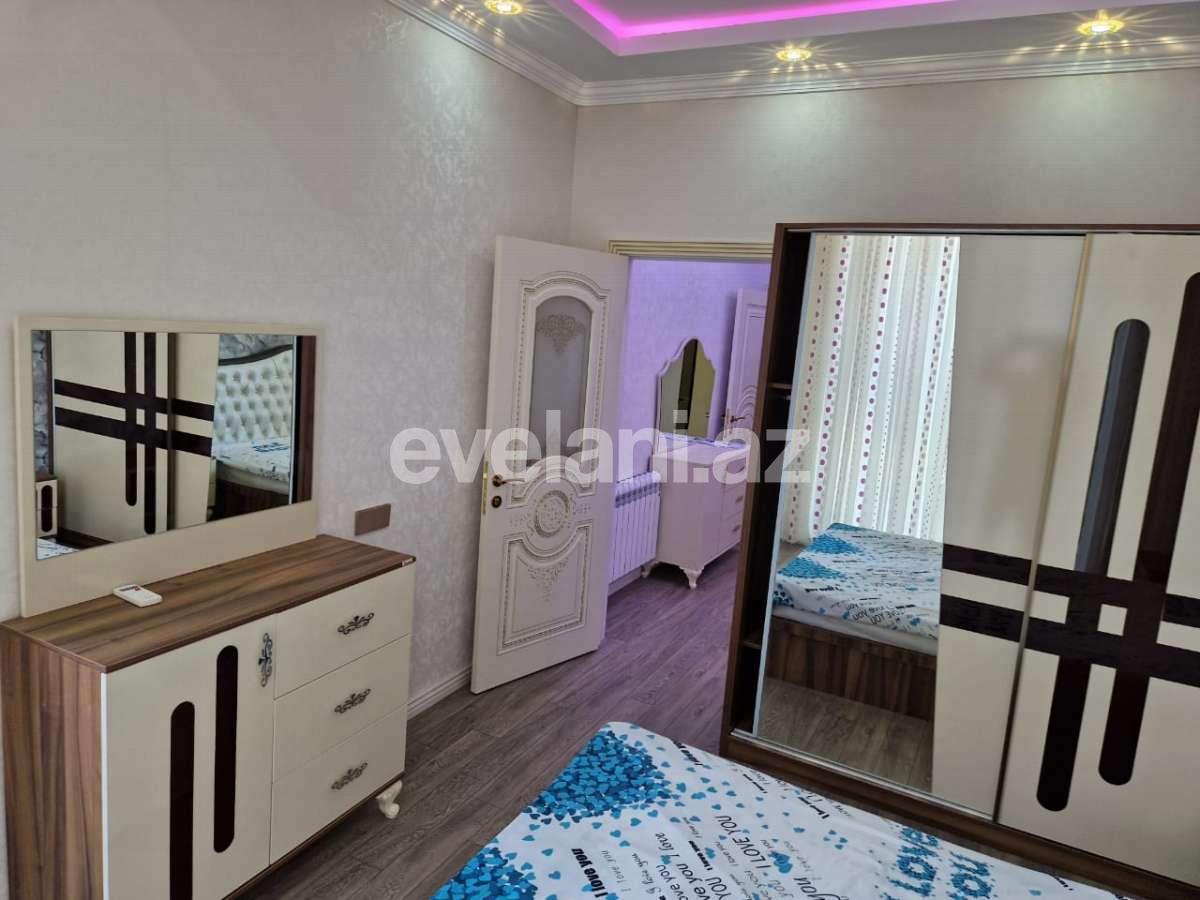 Rent, new building, 3 room, 76 m², Baku, Khatai r, White city d.