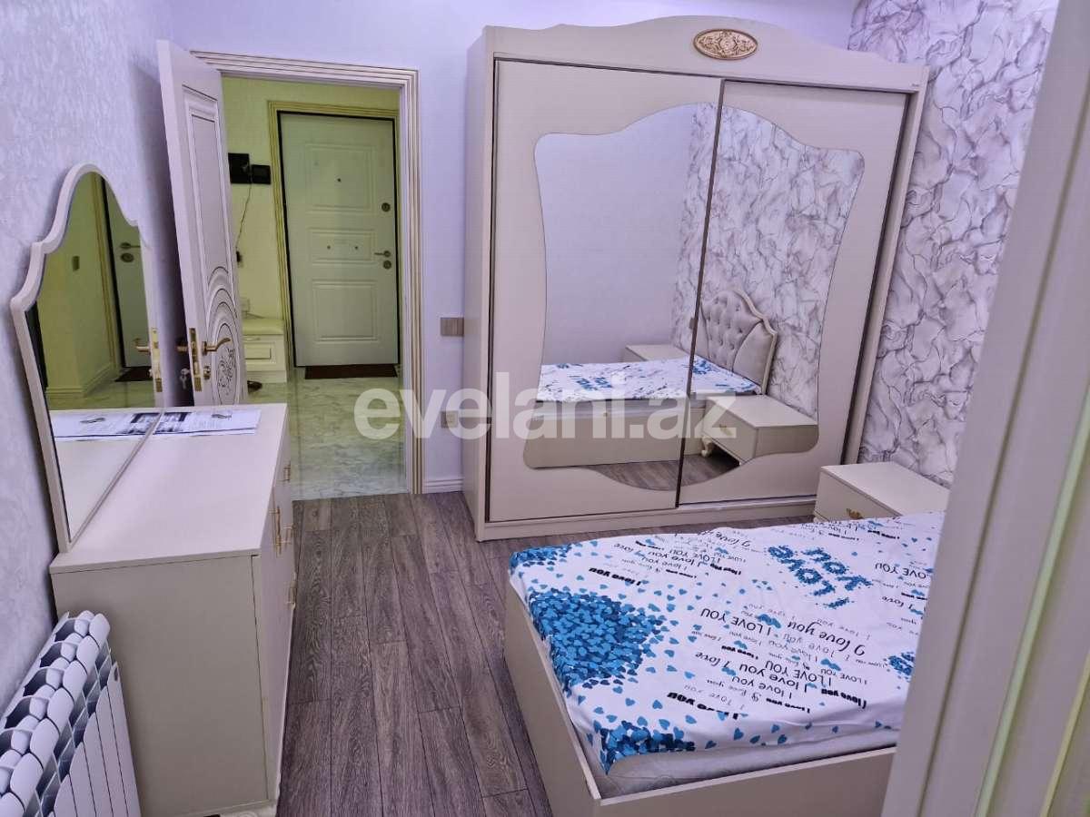 Rent, new building, 3 room, 76 m², Baku, Khatai r, White city d.