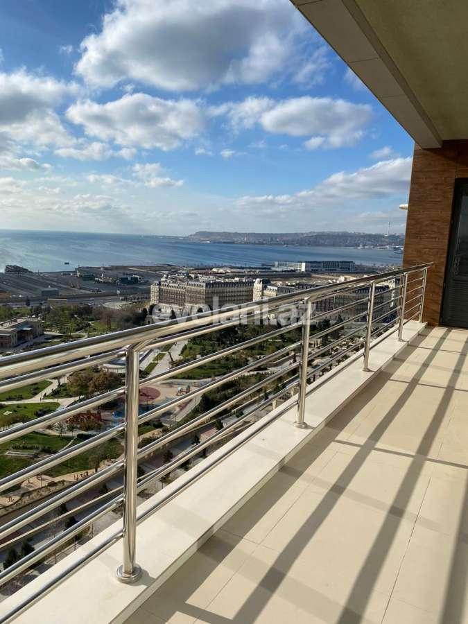 Kirayə verilir, yeni tikili, 3 otaqlı, 157 m², Bakı, Xətai r, Ağ şəhər q, Şah İsmayıl Xətai m.