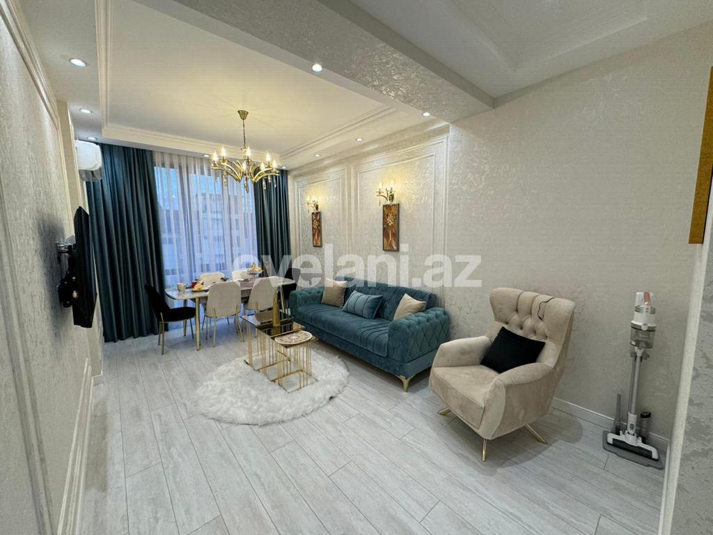 Rent, new building, 2 room, 61 m², Baku, Narimanov r.