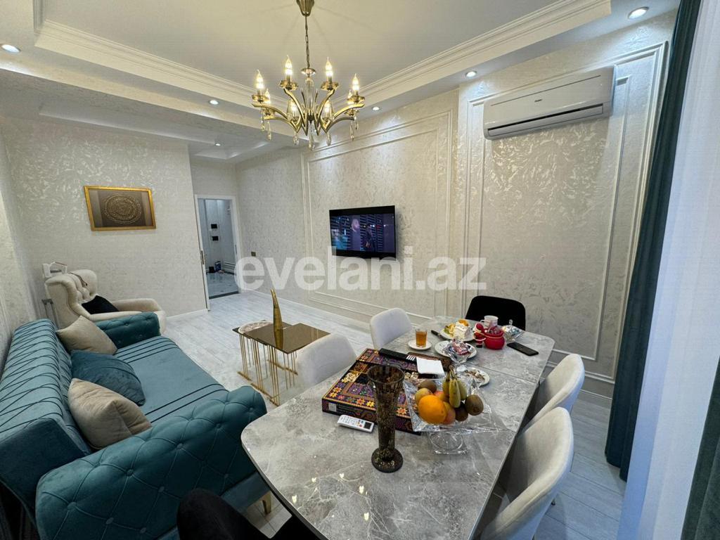 Rent, new building, 2 room, 61 m², Baku, Narimanov r.