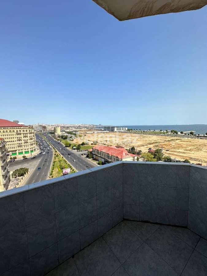 Rent, new building, 3 room, 130 m², Baku, Khatai r, Shah Ismail Khatai m.