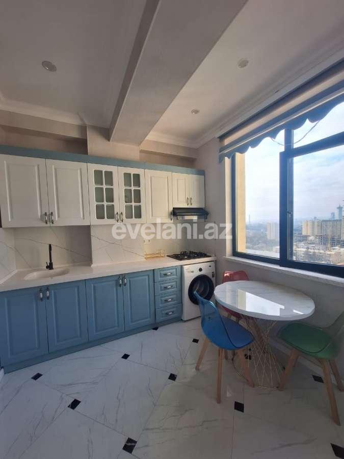 Kirayə verilir, yeni tikili, 2 otaqlı, 65 m², Bakı, Nizami r, 8-ci kilometr q, Qara Qarayev m.