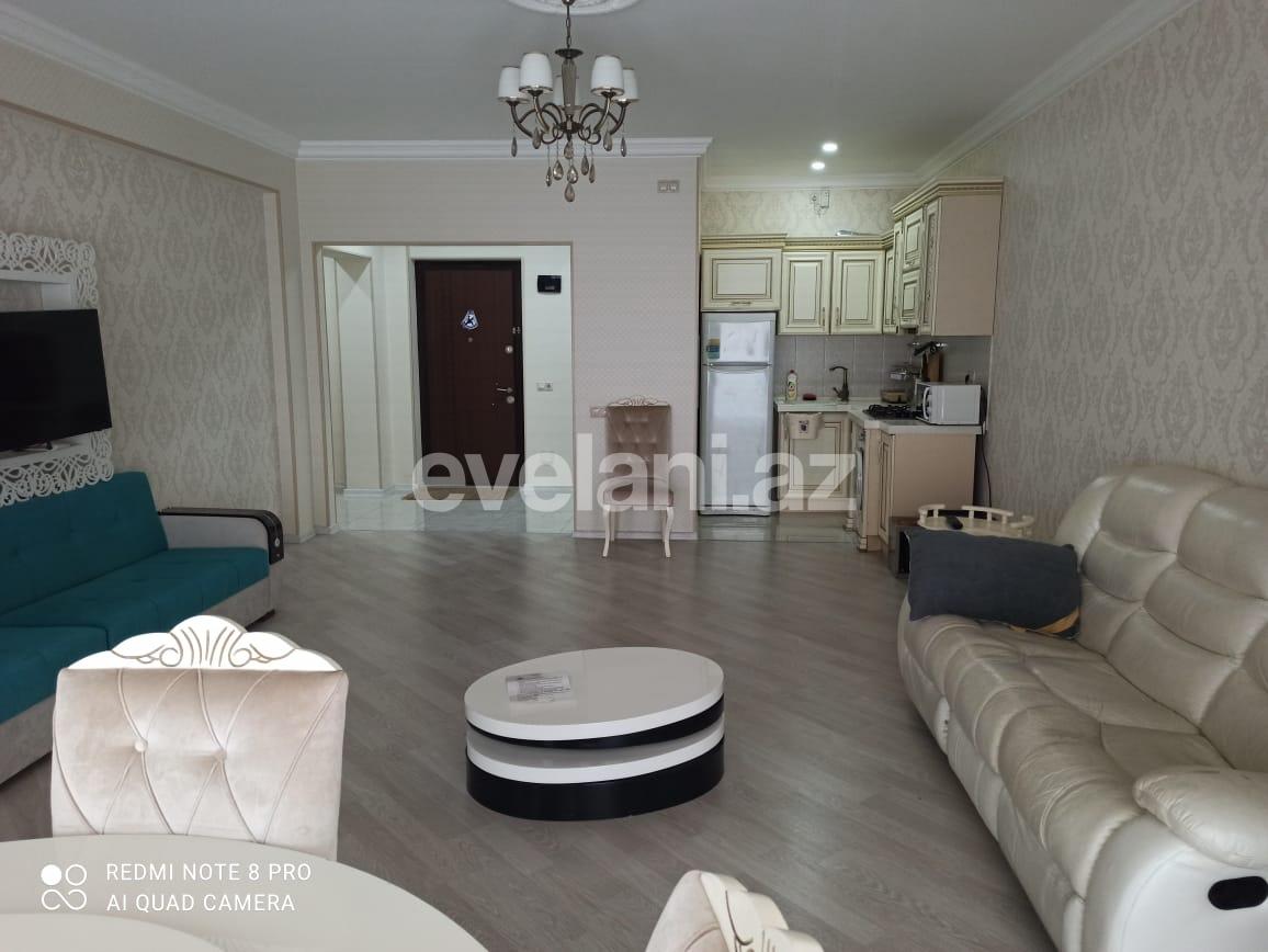 Rent, new building, 2 room, 90 m², Baku, Khatai r, Shah Ismail Khatai m.