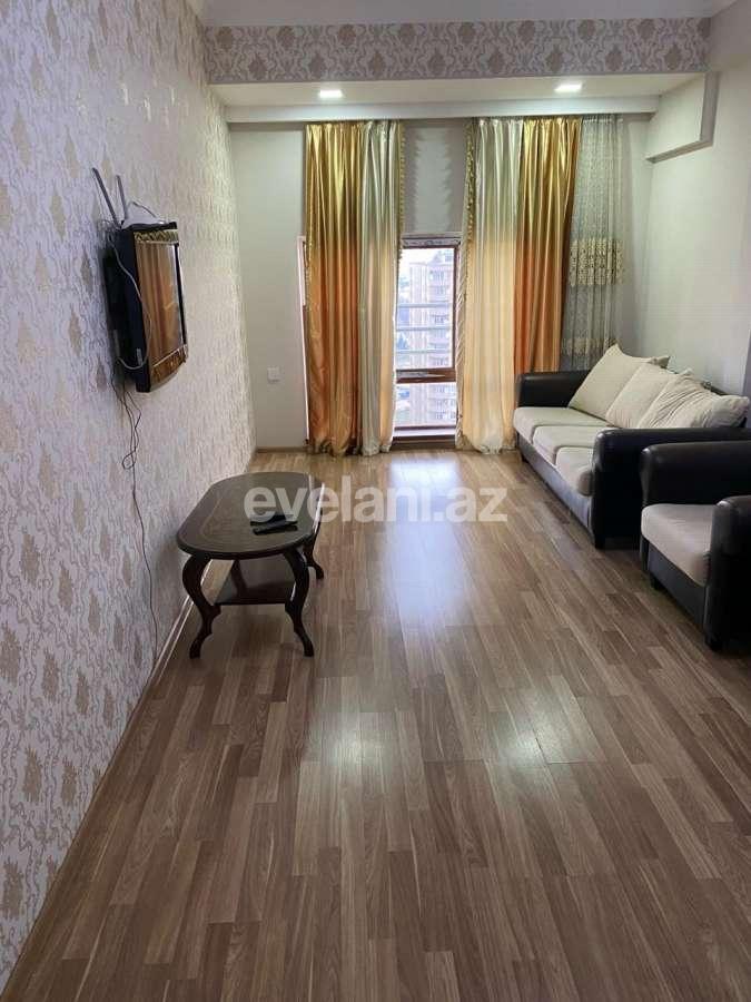 Rent, new building, 2 room, 76 m², Baku, Yasamal r, Inshaatchilar m.