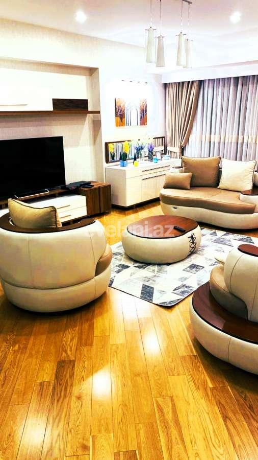 Kirayə verilir, yeni tikili, 4 otaqlı, 180 m², Bakı, Nəsimi r, 28 may m.