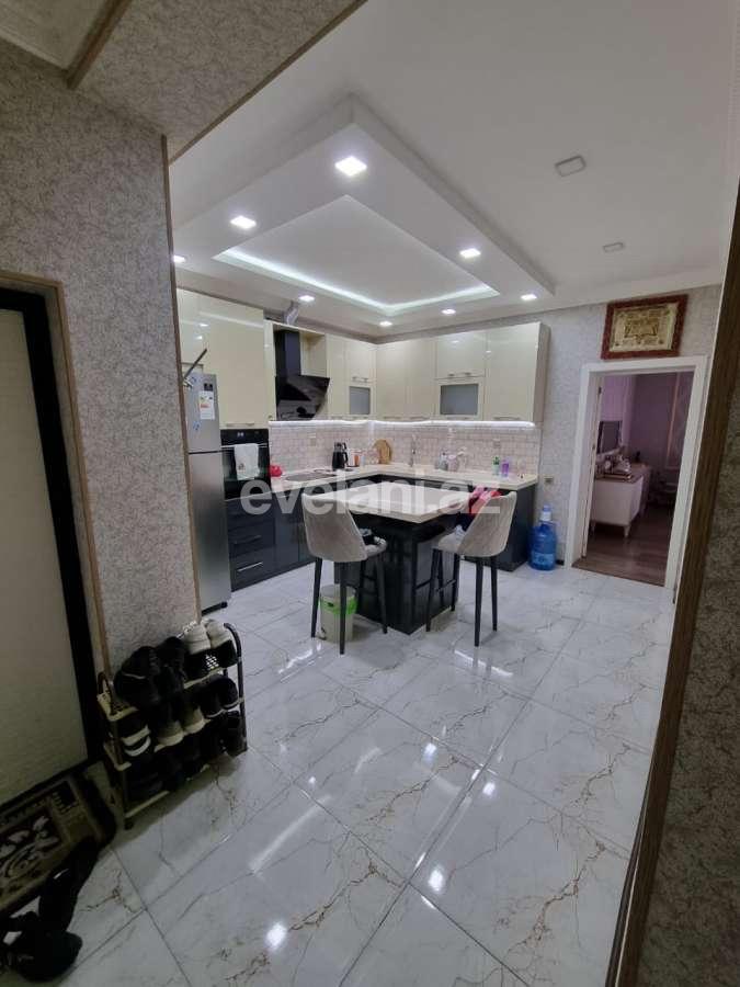 Sale, new building, 3 room, 90 m², Baku, Khatai r, Hazi Aslanov m.