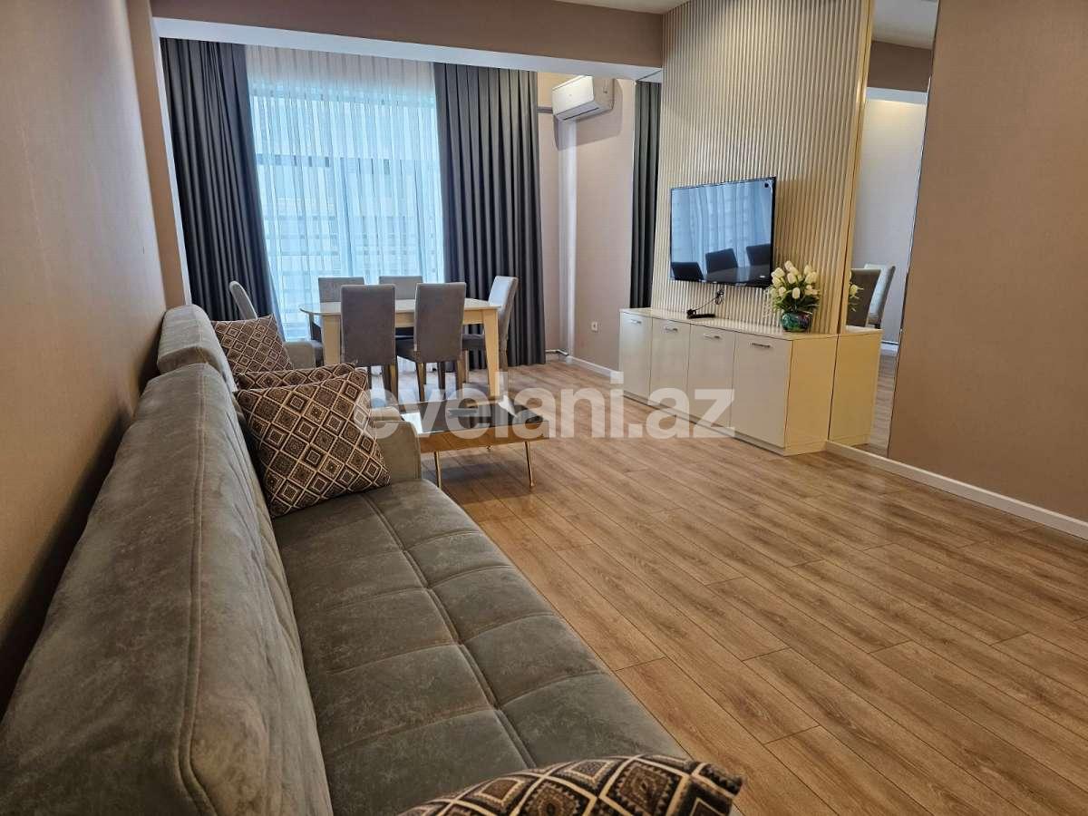 Rent, new building, 2 room, 79.99 m², Baku, Khatai r.