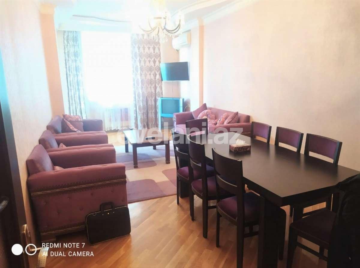Kirayə verilir, yeni tikili, 3 otaqlı, 120 m², Bakı, Nəsimi r, 8 Noyabr m.
