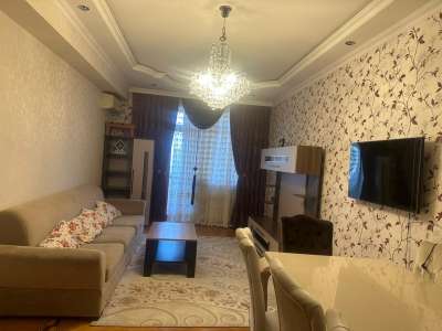 Rent, new building, 2 room, 76 m², Baku, Nasimi r, 8 November m.