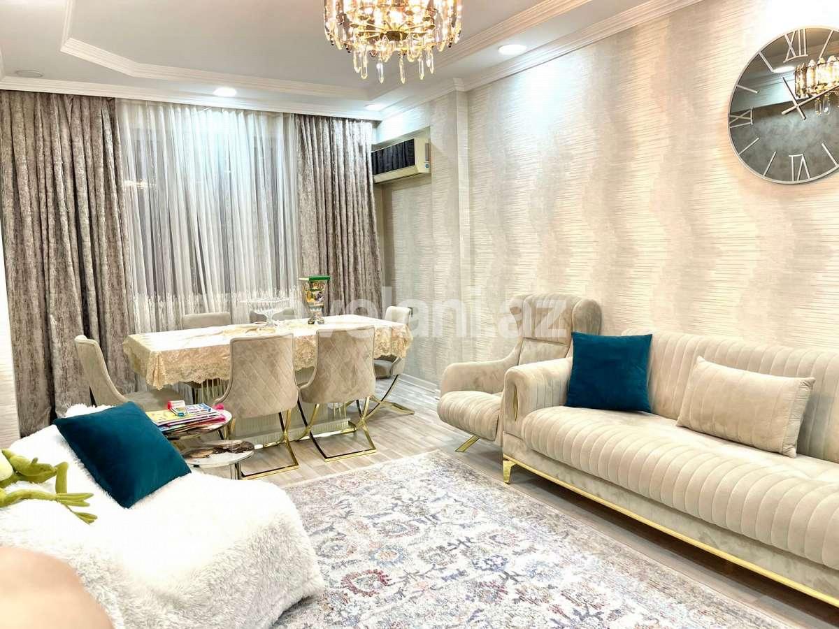 Rent, new building, 3 room, 130 m², Baku, Yasamal r, Yeni Yasamal d, Inshaatchilar m.