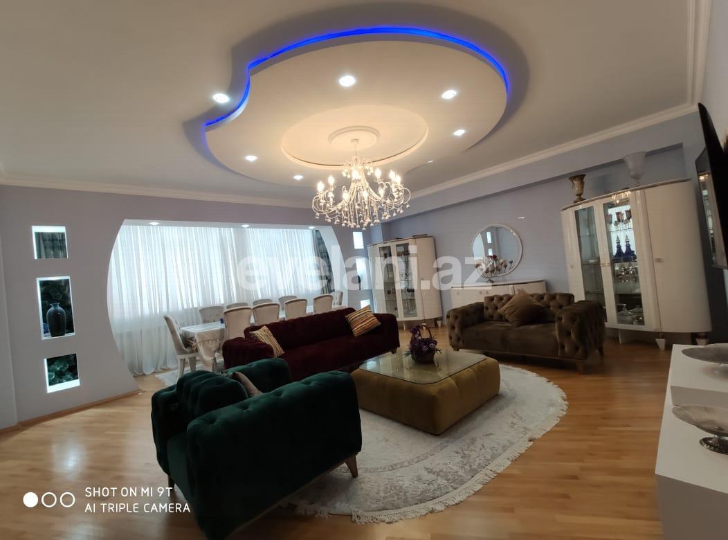 Rent, new building, 4 room, 210 m², Baku, Yasamal r, 20 yanvar m.