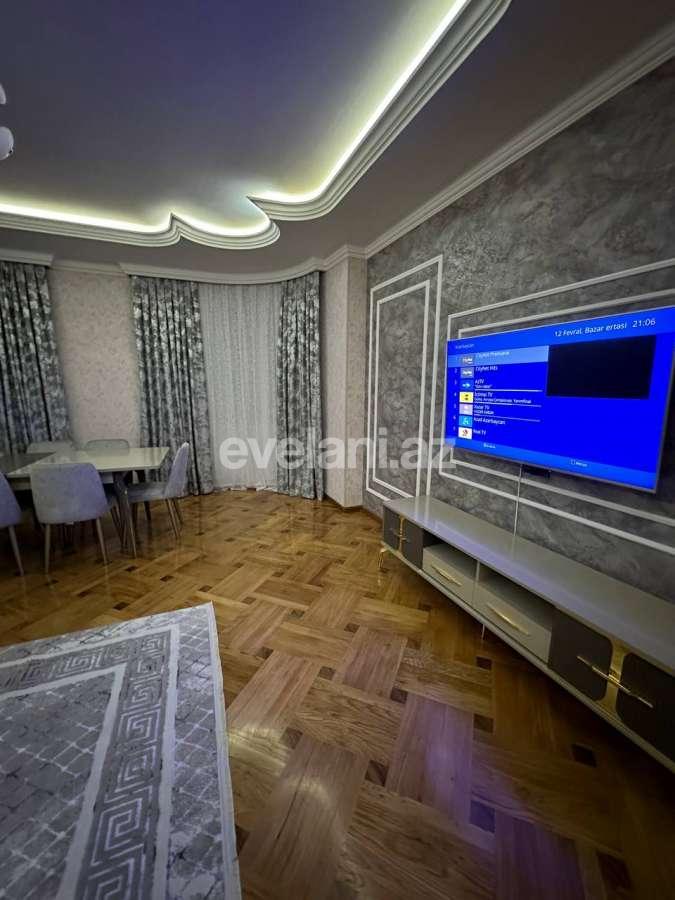 Kirayə verilir, yeni tikili, 3 otaqlı, 123.99 m², Bakı, Nəsimi r.
