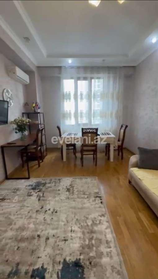 Kirayə verilir, yeni tikili, 2 otaqlı, 60 m², Bakı, Nəsimi r, 2-ci mikrorayon q, Memar Əcəmi m.