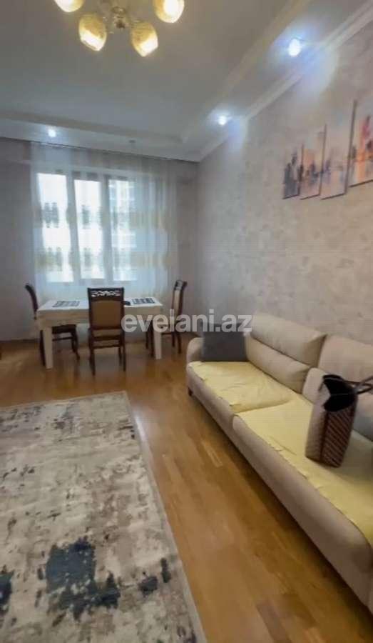 Kirayə verilir, yeni tikili, 2 otaqlı, 60 m², Bakı, Nəsimi r, 2-ci mikrorayon q, Memar Əcəmi m.
