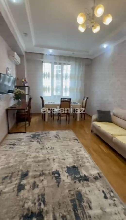 Kirayə verilir, yeni tikili, 2 otaqlı, 60 m², Bakı, Nəsimi r, 2-ci mikrorayon q, Memar Əcəmi m.