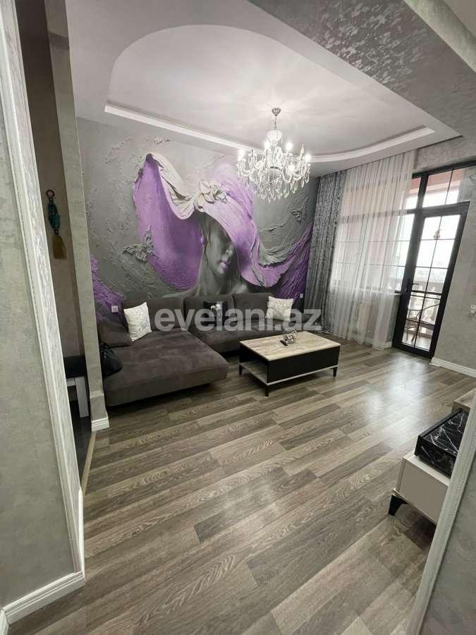 Rent, new building, 3 room, 90 m², Baku, Yasamal r.