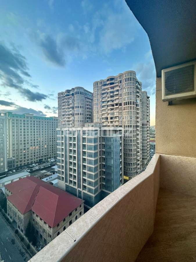 Rent, new building, 3 room, 105 m², Baku, Khatai r, Shah Ismail Khatai m.