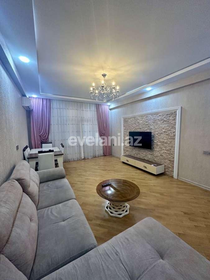 Rent, new building, 3 room, 105 m², Baku, Khatai r, Shah Ismail Khatai m.