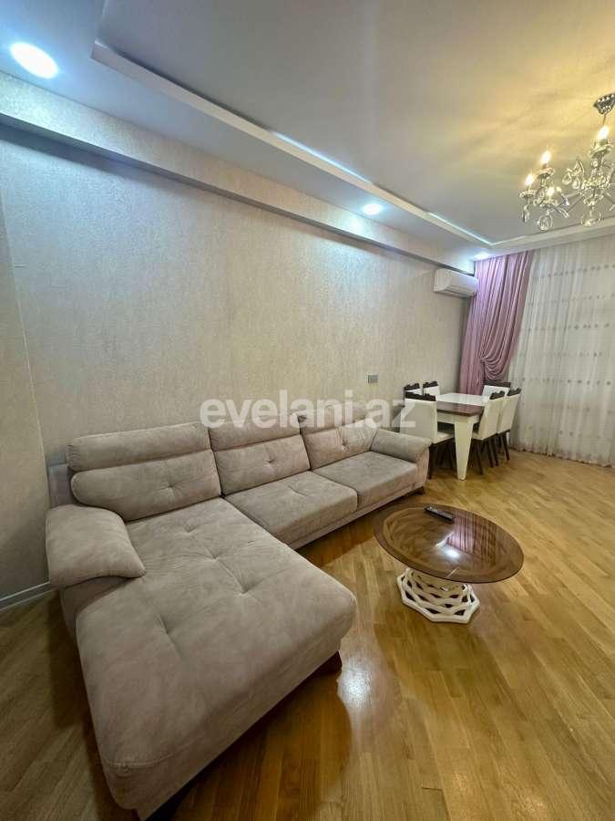 Rent, new building, 3 room, 105 m², Baku, Khatai r, Shah Ismail Khatai m.