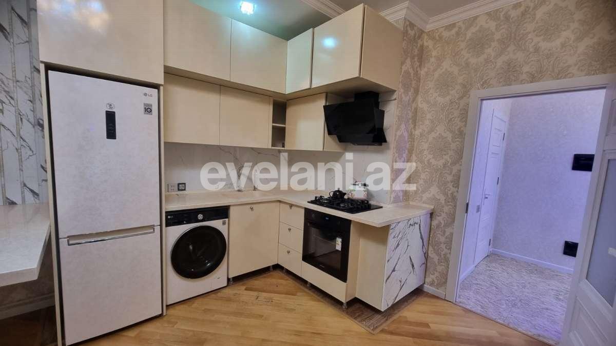 Rent, new building, 2 room, 60 m², Baku, Khatai r, Shah Ismail Khatai m.