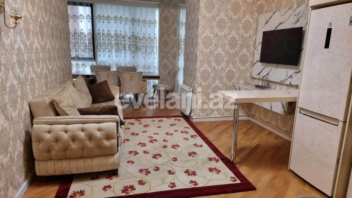 Rent, new building, 2 room, 60 m², Baku, Khatai r, Shah Ismail Khatai m.
