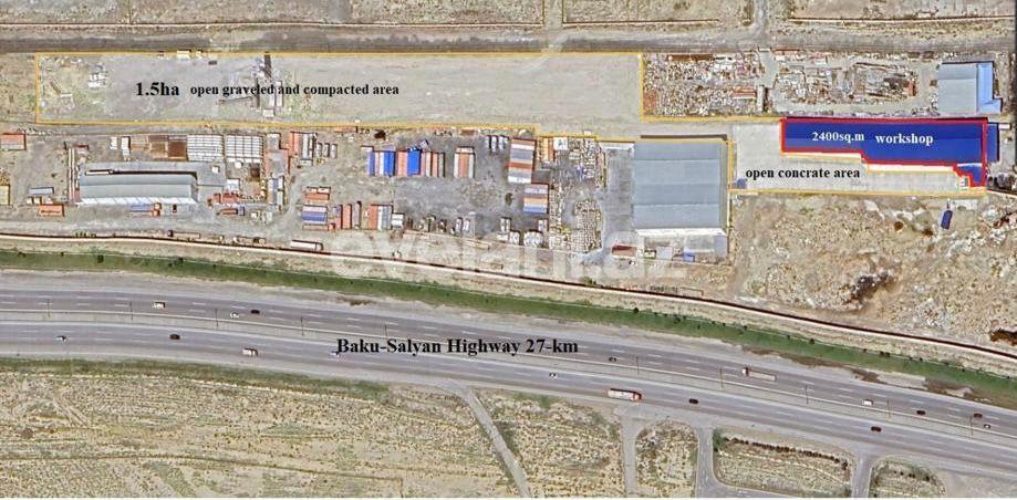 Kirayə verilir, obyekt, 2400 m², Bakı, Qaradağ r.