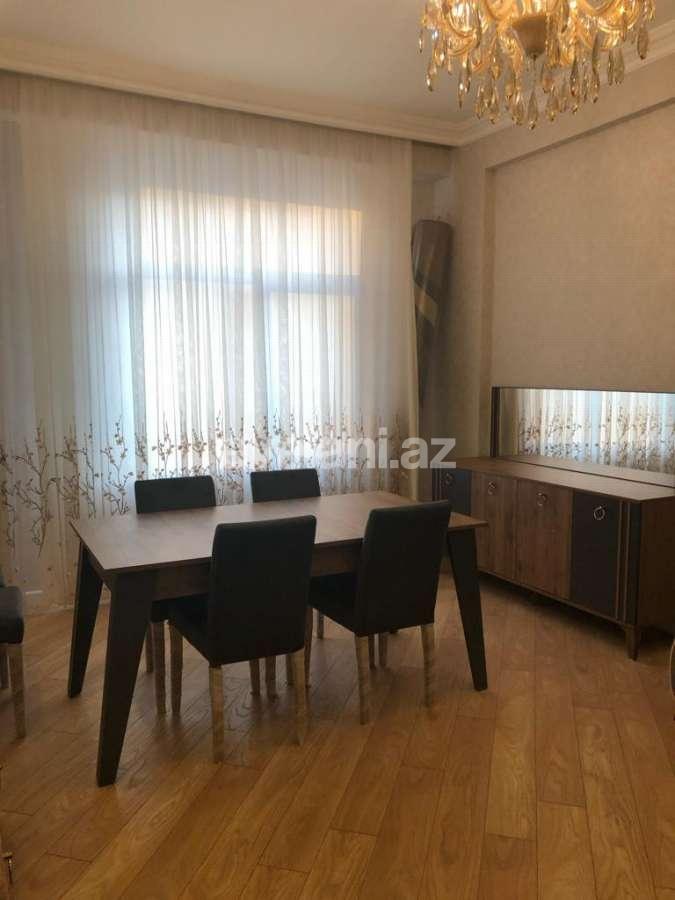 Rent, new building, 2 room, 100 m², Baku, Khatai r, White city d.
