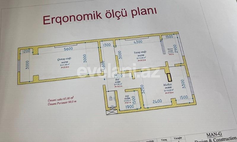 Satılır, köhnə tikili, 2 otaqlı, 65 m², Bakı, Sabunçu r, Bakıxanov q.