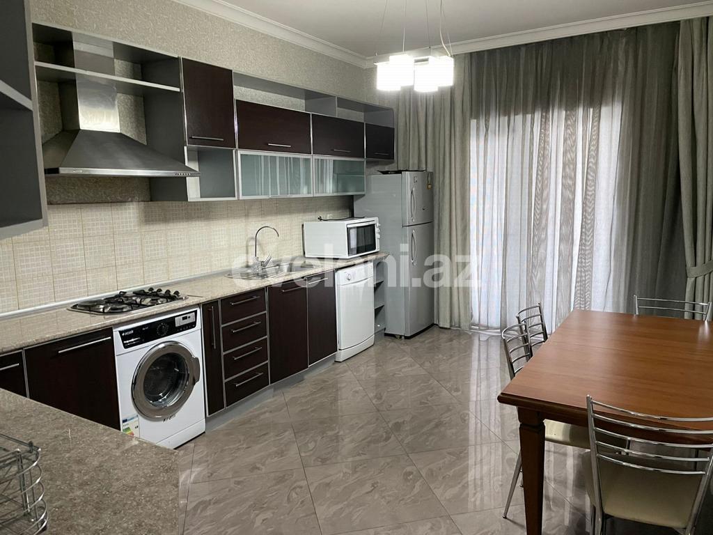 Rent, new building, 4 room, 148 m², Baku, Khatai r, Shah Ismail Khatai m.