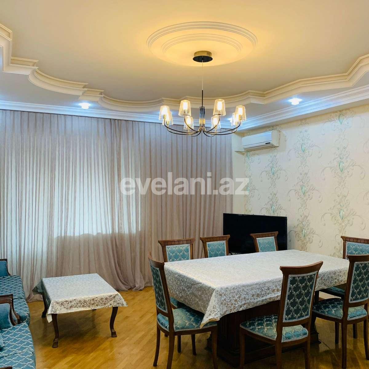 Rent, new building, 3 room, 140 m², Baku, Yasamal r, Elmlar Akademiyası m.