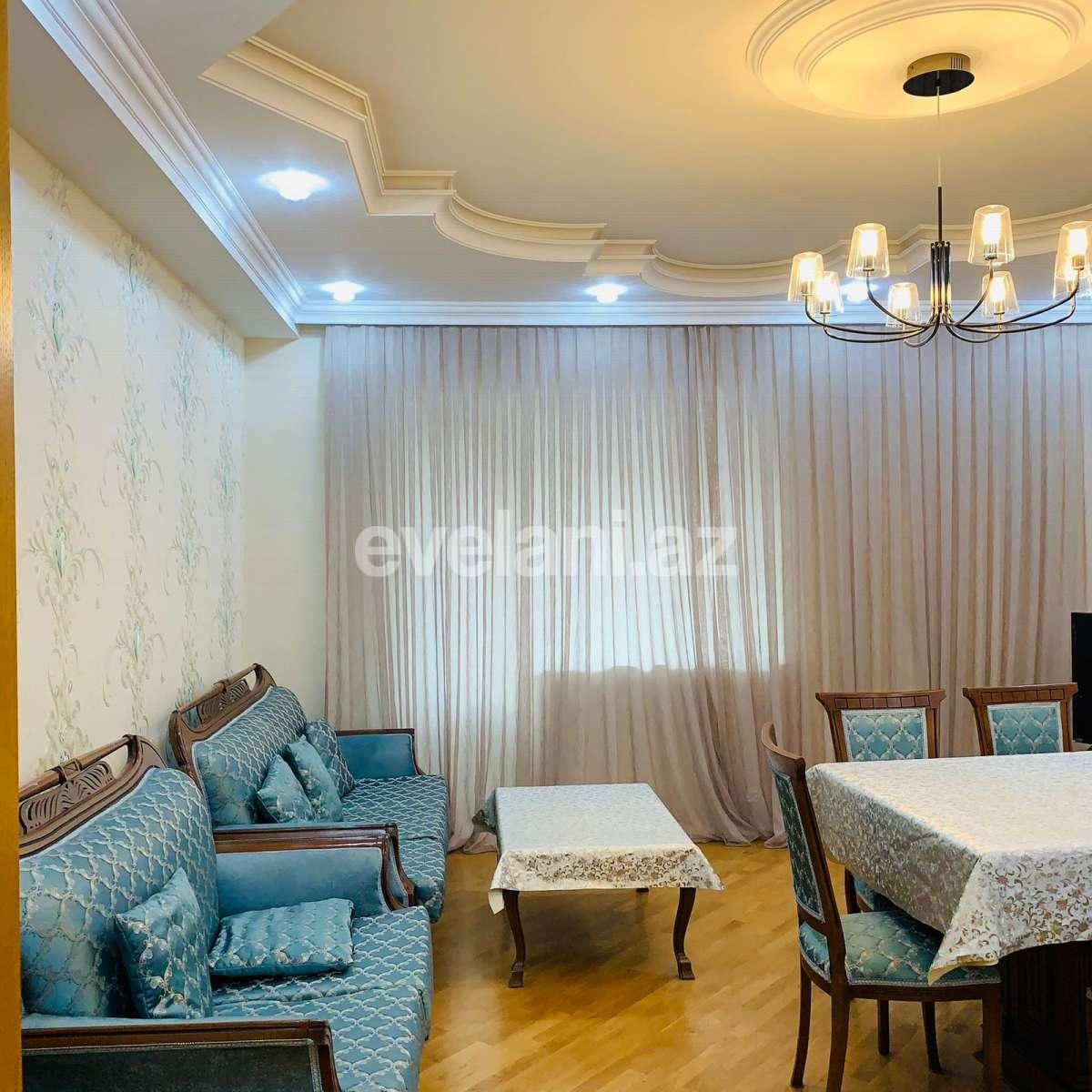 Rent, new building, 3 room, 140 m², Baku, Yasamal r, Elmlar Akademiyası m.