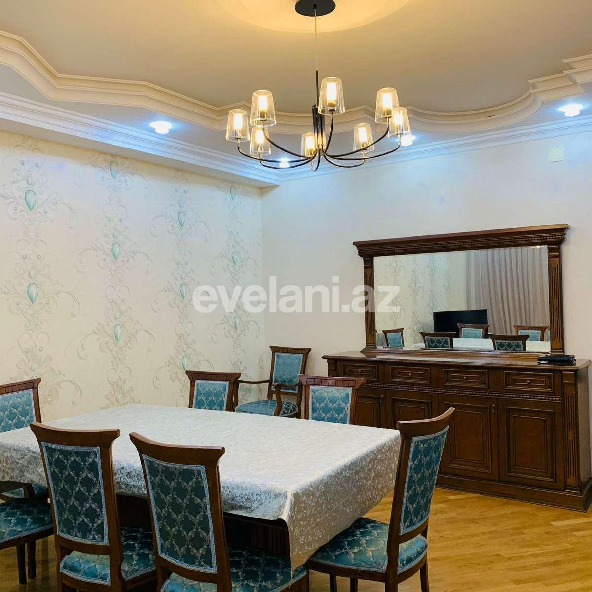 Rent, new building, 3 room, 140 m², Baku, Yasamal r, Elmlar Akademiyası m.