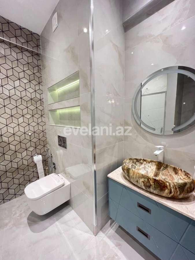 Rent, new building, 2 room, 80 m², Baku, Khatai r, Shah Ismail Khatai m.