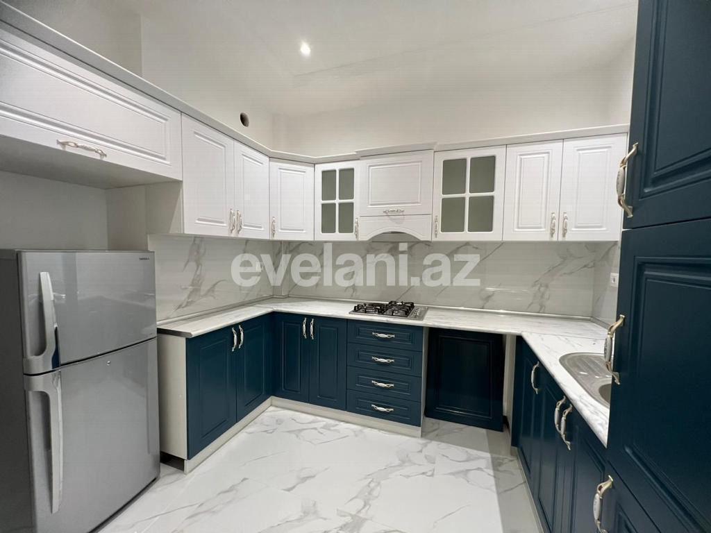 Rent, new building, 2 room, 80 m², Baku, Khatai r, Shah Ismail Khatai m.