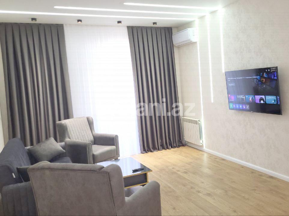 Kirayə verilir, yeni tikili, 2 otaqlı, 109 m², Bakı, Yasamal r, 8 Noyabr m.