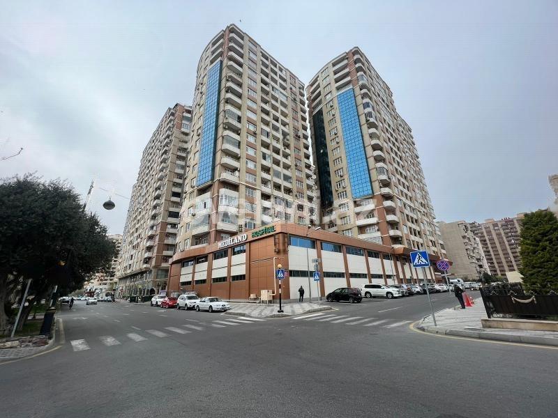 Rent, new building, 3 room, 110 m², Baku, Khatai r, Shah Ismail Khatai m.
