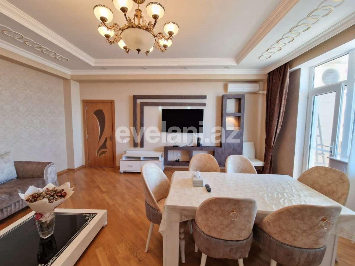 Kirayə verilir, yeni tikili, 3 otaqlı, 125 m², Bakı, Nizami r, Qara Qarayev m.